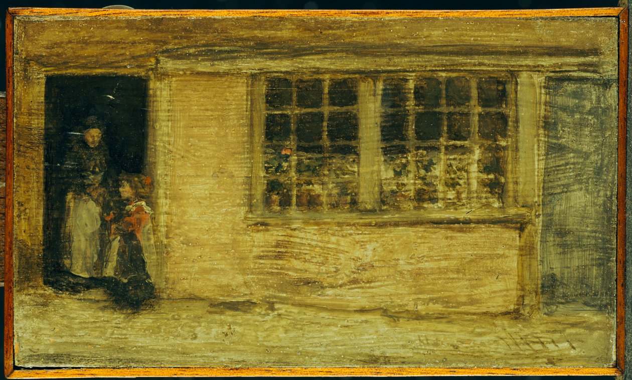The Shop Window by James Abbott McNeill Whistler
