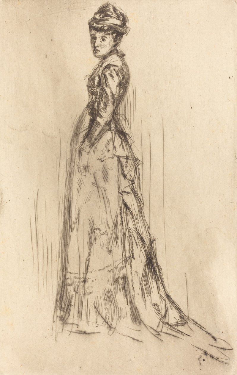 The Silk Dress by James Abbott McNeill Whistler