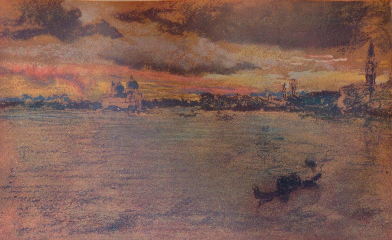 The Storm, Sunset by James Abbott McNeill Whistler