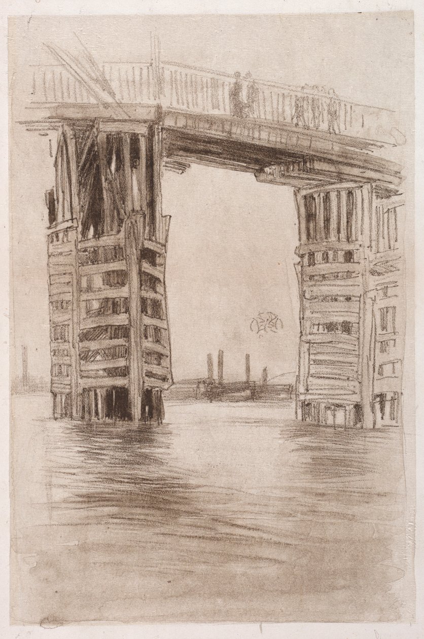 The Tall Bridge by James Abbott McNeill Whistler