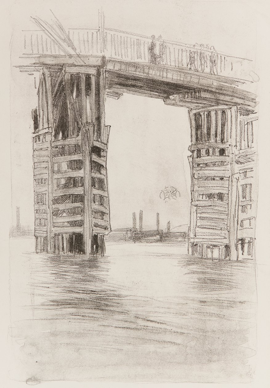 The Tall Bridge by James Abbott McNeill Whistler
