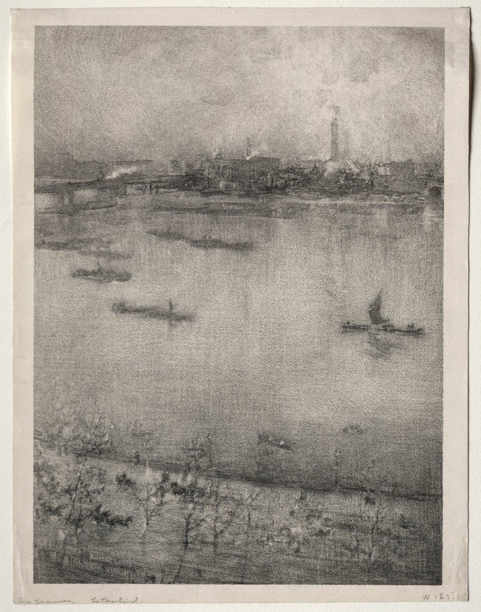 The Thames, 1896 by James Abbott McNeill Whistler