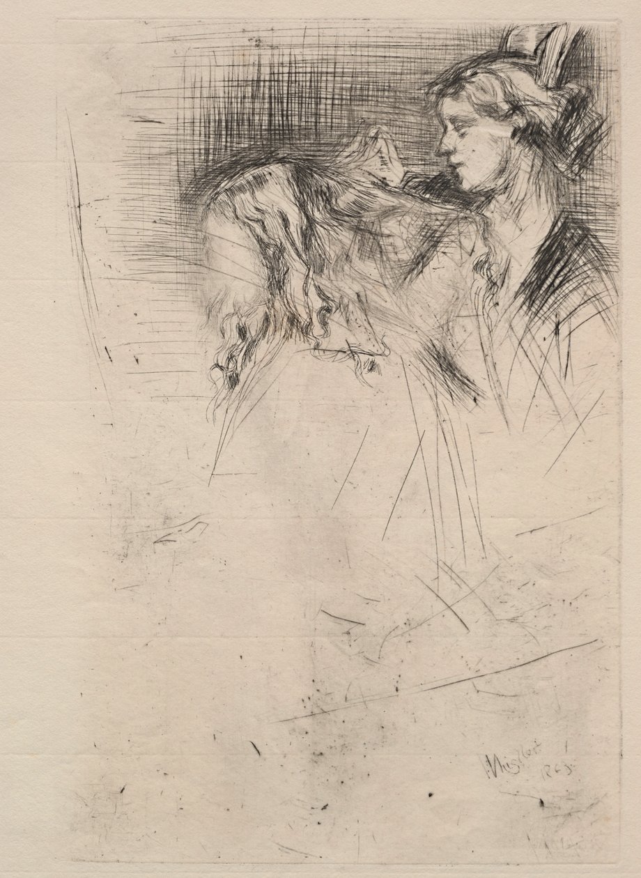 The Toilet by James Abbott McNeill Whistler
