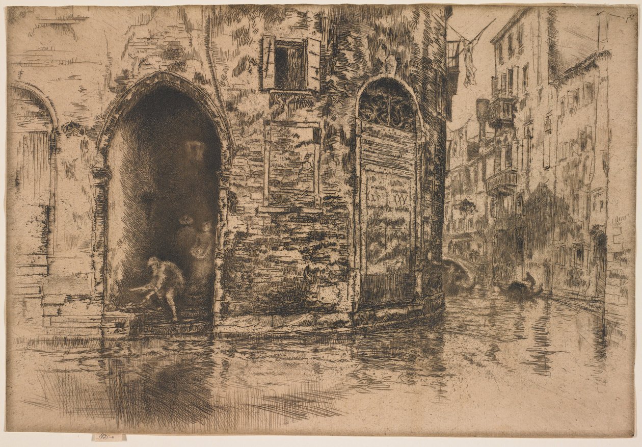 The Two Doorways by James Abbott McNeill Whistler