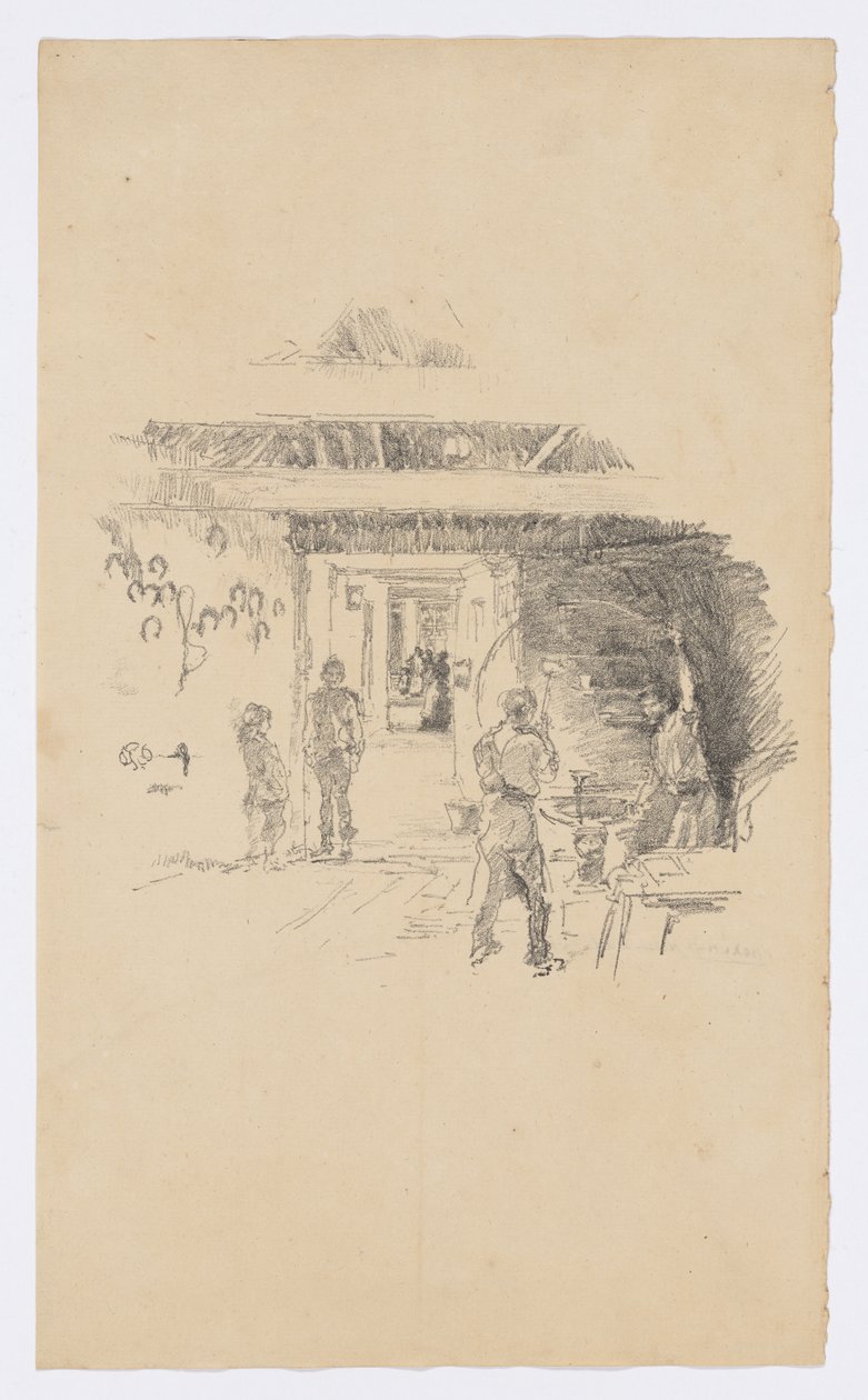 The Tyresmith by James Abbott McNeill Whistler