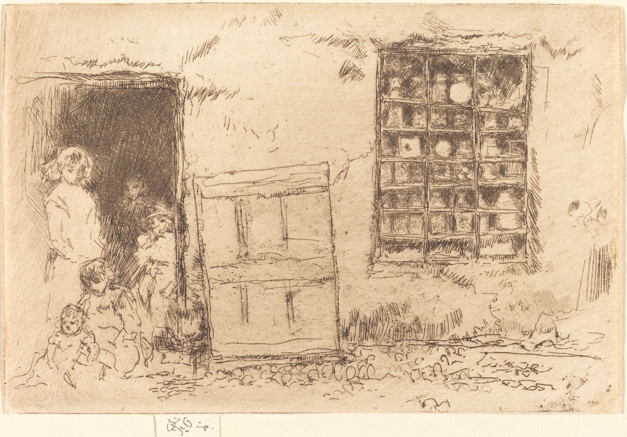 The Village Sweet-Shop, 1887 by James Abbott McNeill Whistler