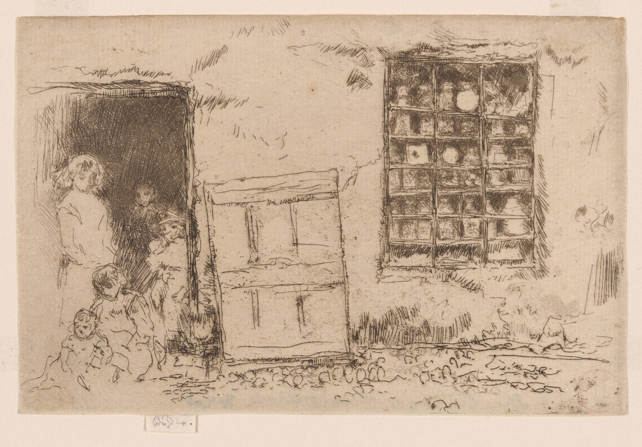 The Village Sweet Shop, c.1884-86 by James Abbott McNeill Whistler