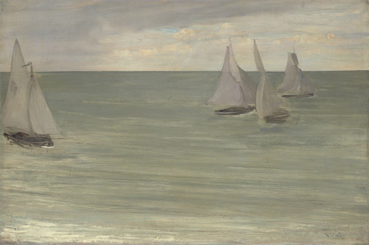 Trouville by James Abbott McNeill Whistler