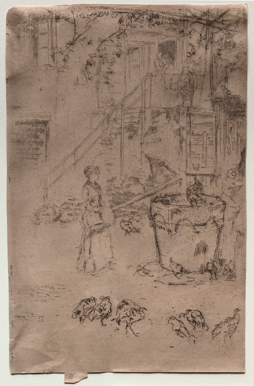 Turkeys by James Abbott McNeill Whistler
