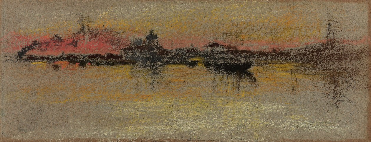 Venice: Sunrise on the Rialto by James Abbott McNeill Whistler