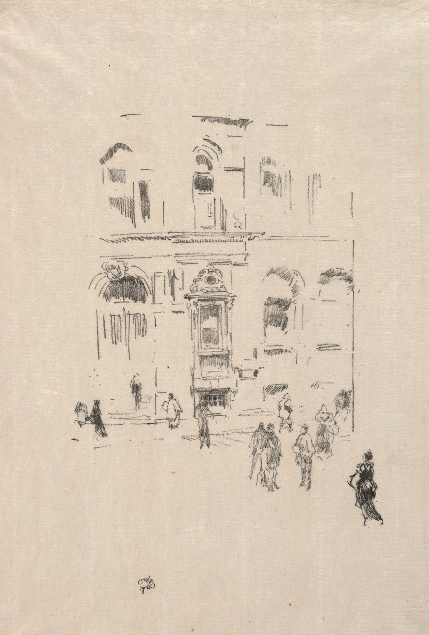 Victoria Club, 1879 by James Abbott McNeill Whistler