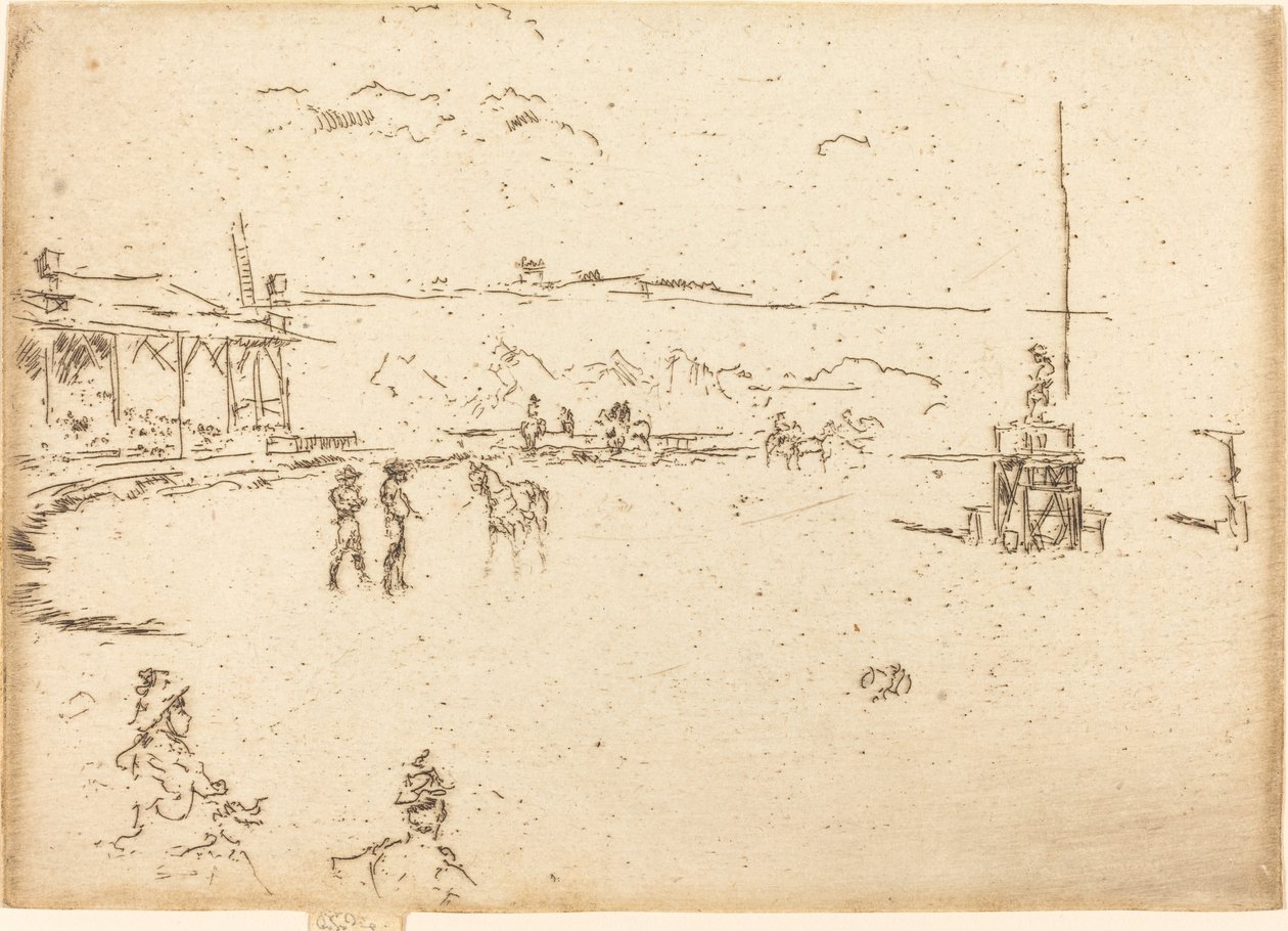 Wild West, Buffalo Bill by James Abbott McNeill Whistler