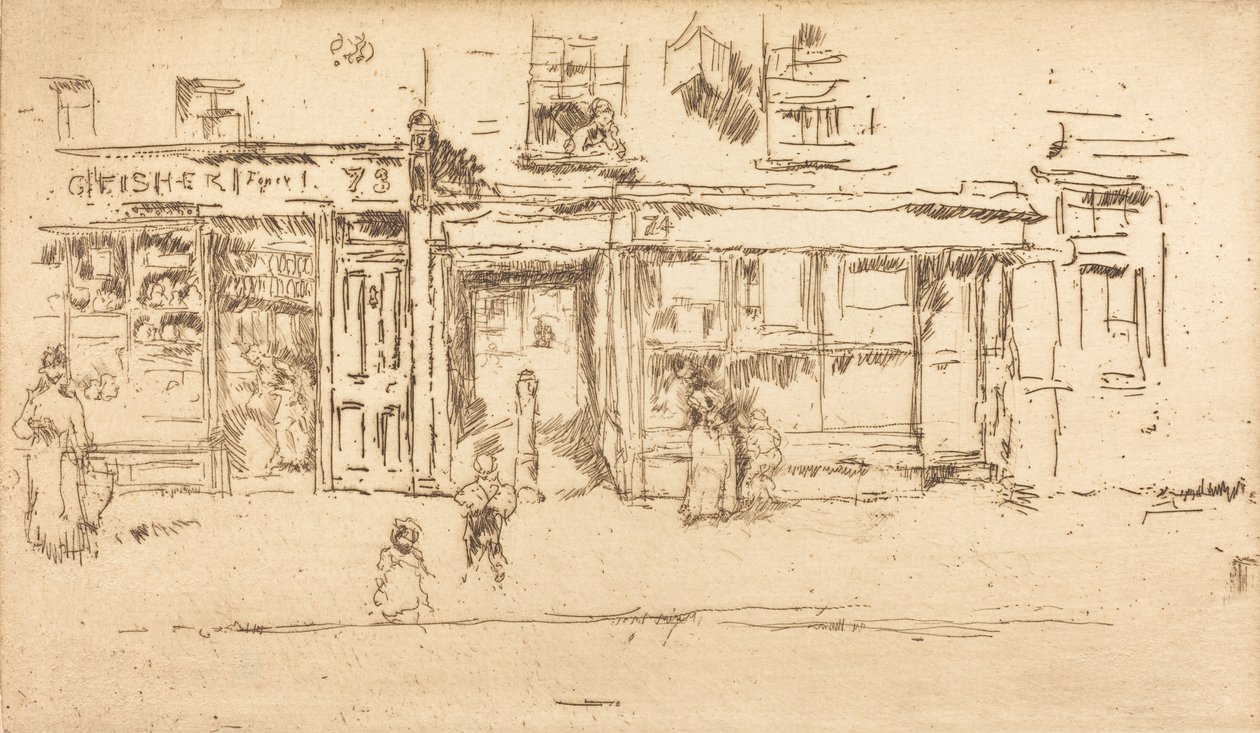 York Street, Westminster by James Abbott McNeill Whistler