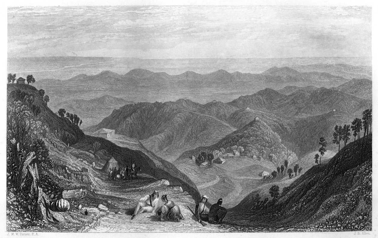 Mussoorie and the Dhoon valley, India by James B. Allen