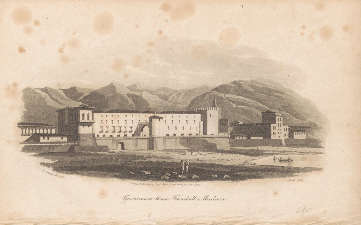 Government House, Funchall, Madeira by James Baily