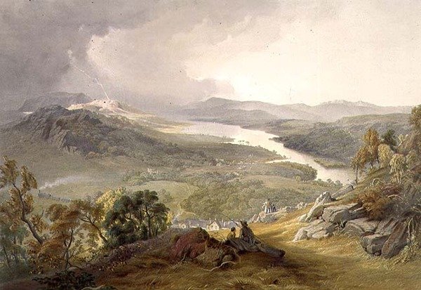 Lake Windermere by James Baker (after) Pyne