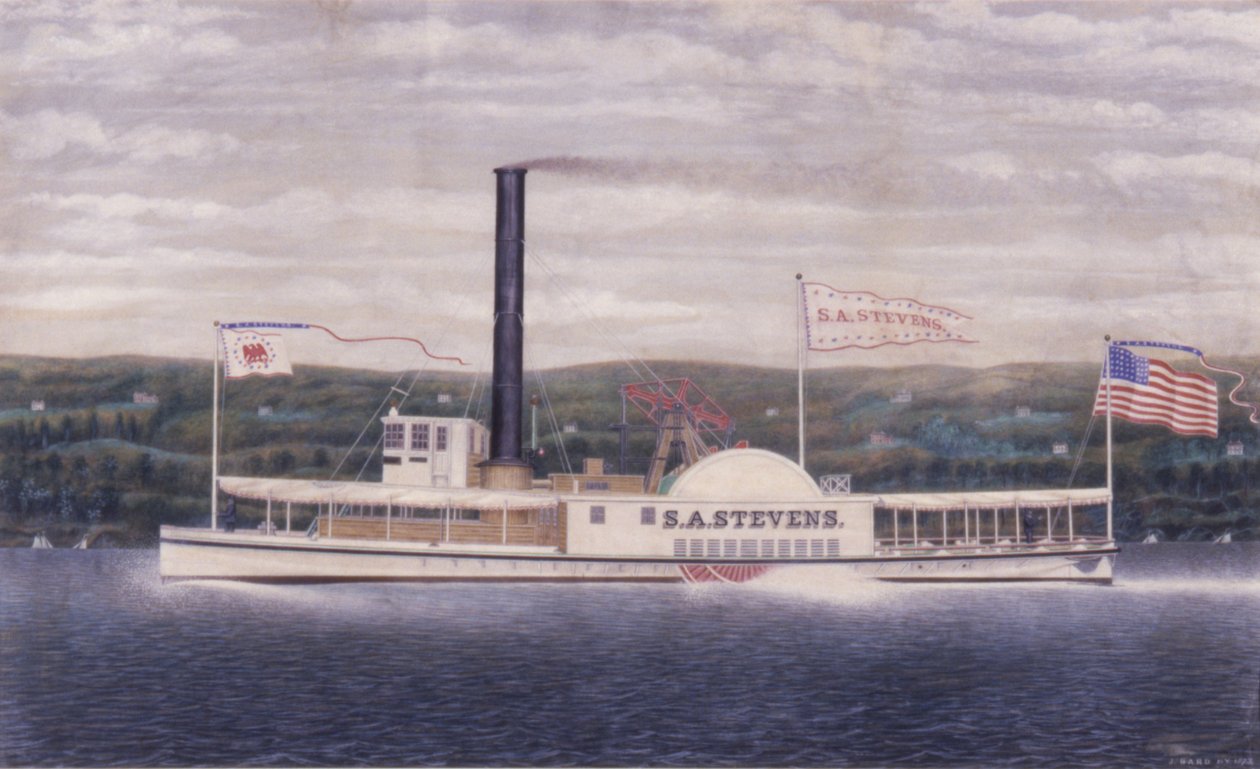 Sarah A. Stevens, 1873 by James Bard