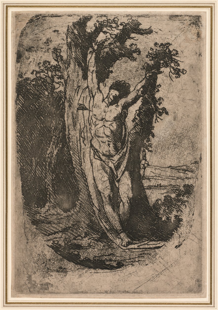 Saint Sebastian by James Barry (Irish