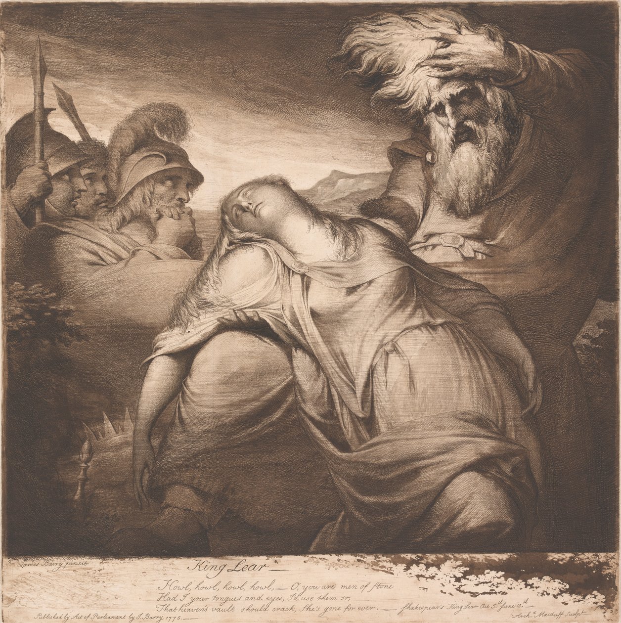 King Lear and Cordelia by James Barry
