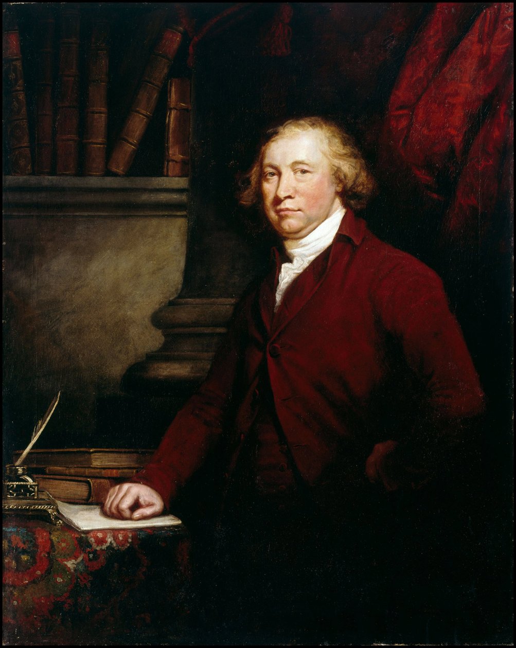 Portrait of Edmund Burke by James Barry