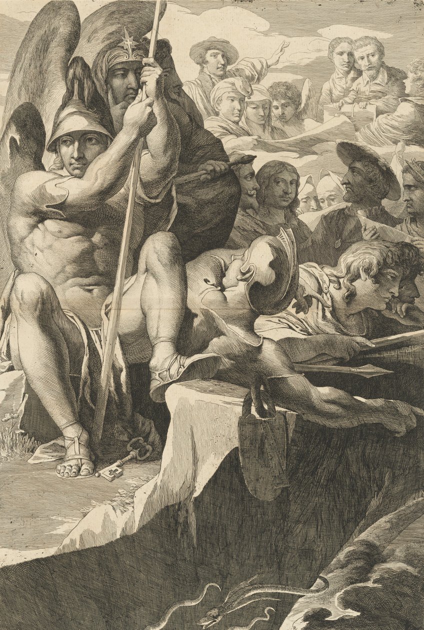 The Angelic Guards, c. 1802 by James Barry