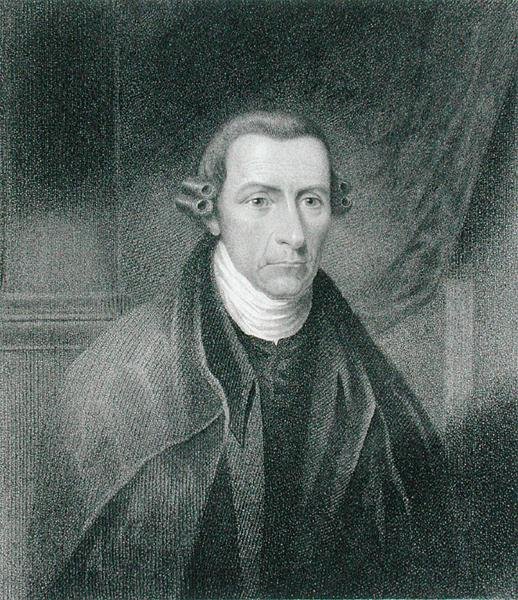 Patrick Henry (1736-99) engraved by Edward Wellmore (fl.1835) by James Barton (after) Longacre