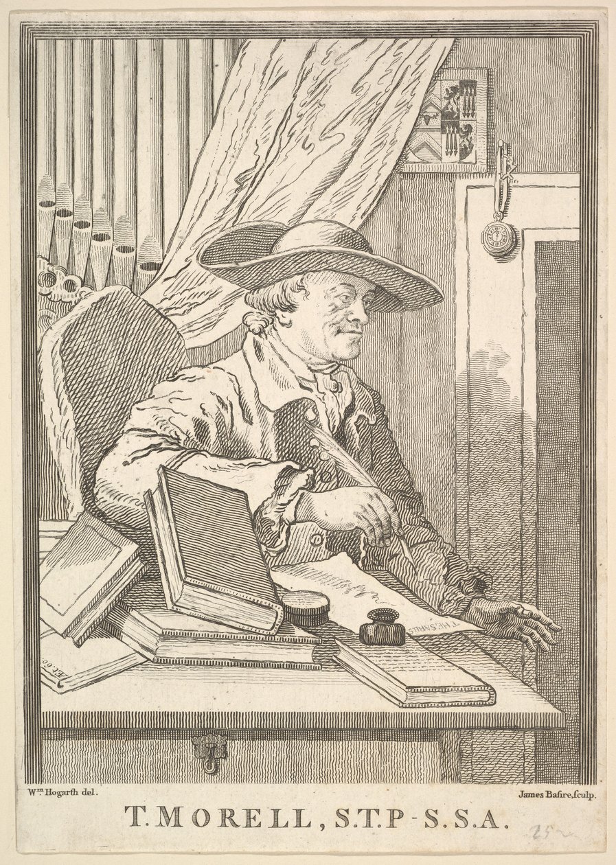 Thomas Morell, S.T.P.- S.S.A., February 1762 by James Basire I
