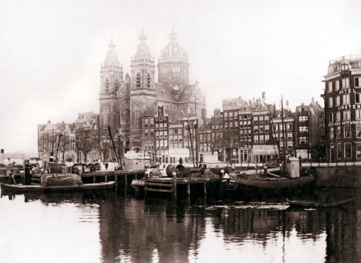 Church of St Nicholas inside the Walls, Amsterdam, 1898 by James Batkin