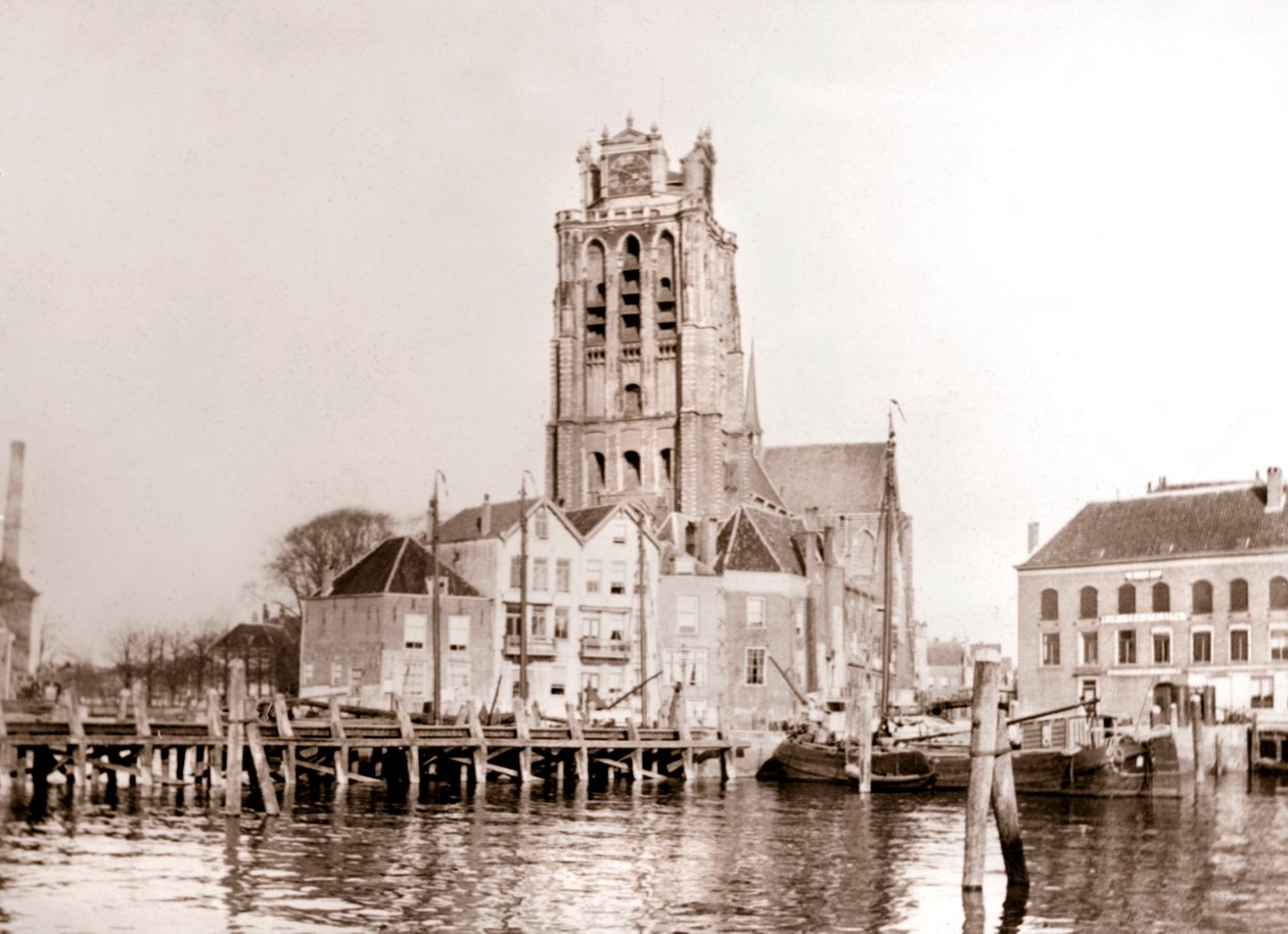 Church on the Canal, Dordrecht, Netherlands by James Batkin