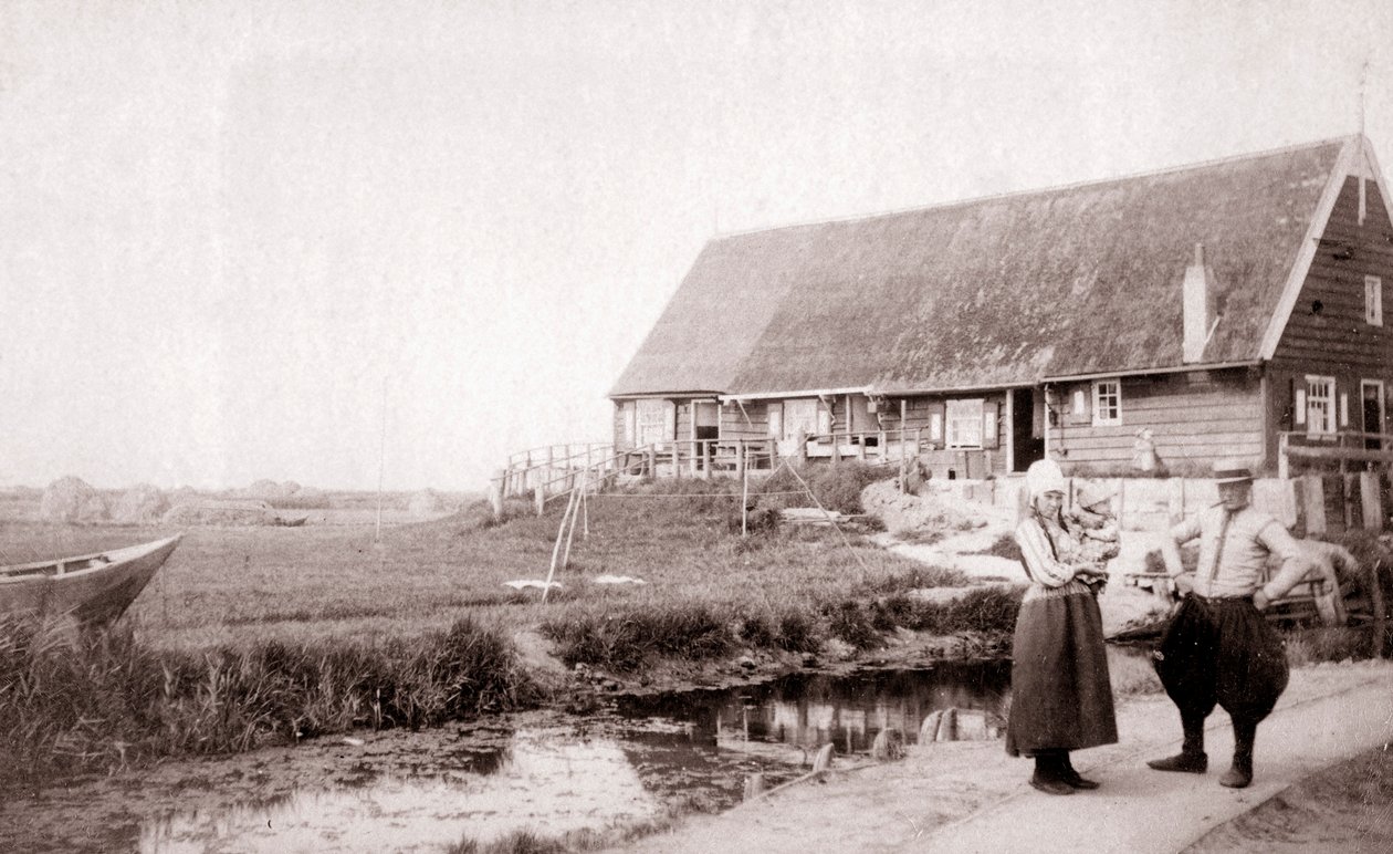 Inhabitants of Marken Island, Netherlands by James Batkin