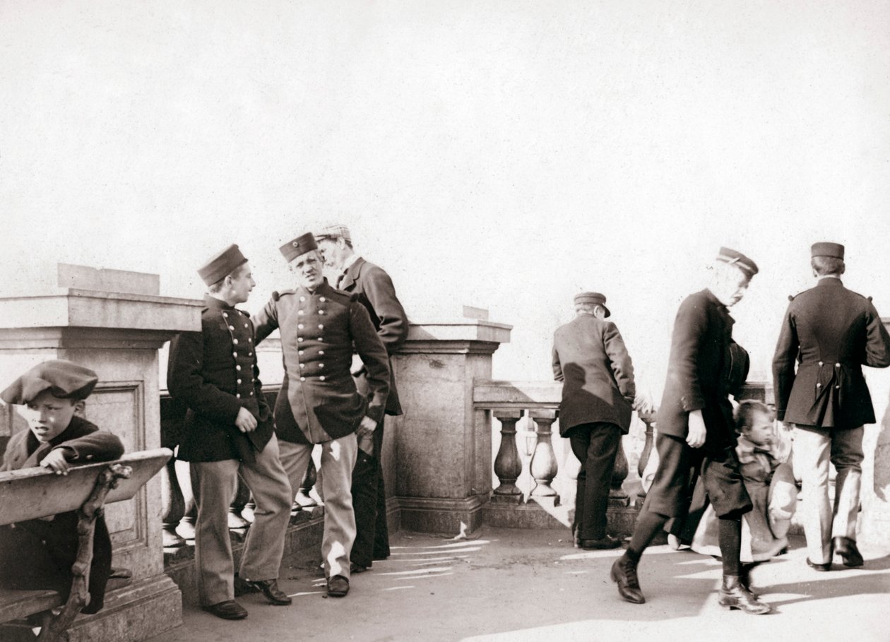 People of Antwerp, 1898 by James Batkin