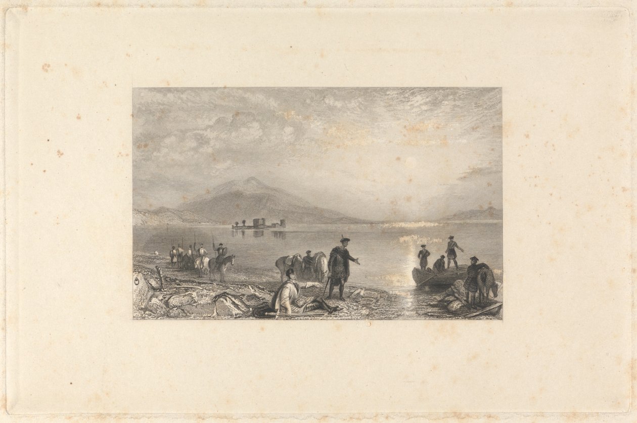 Loch Leven Castle by James Baylis Allen