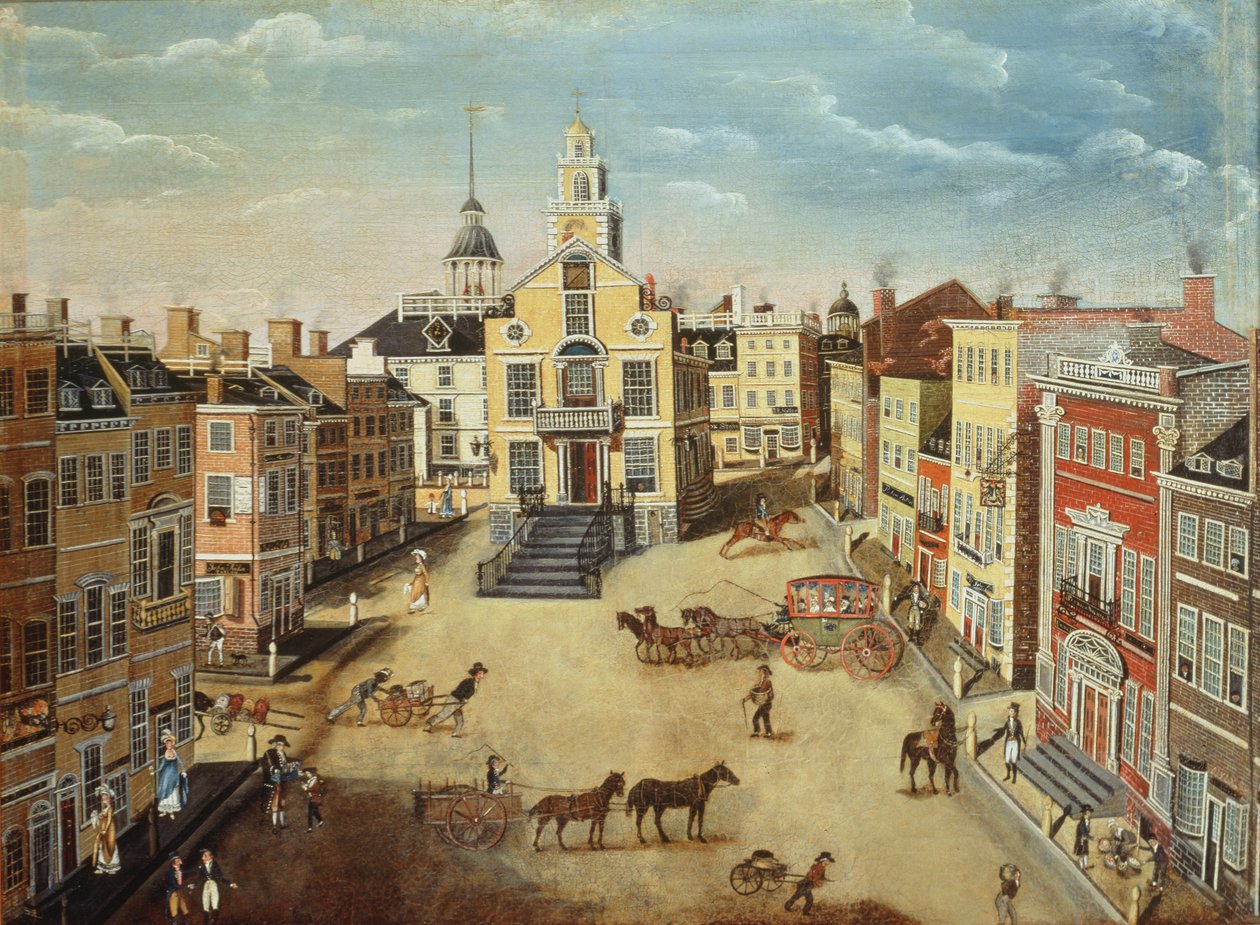 Old State House, Boston by James Brown Marston