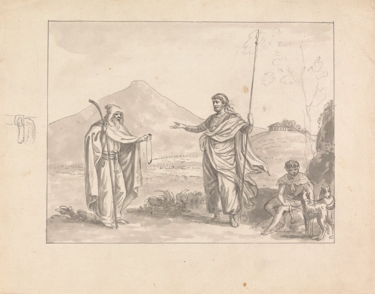 Bruce at the Source of the Blue Nile by James Bruce