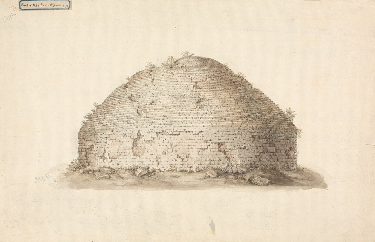 Tomb of Juba II near Algiers by James Bruce