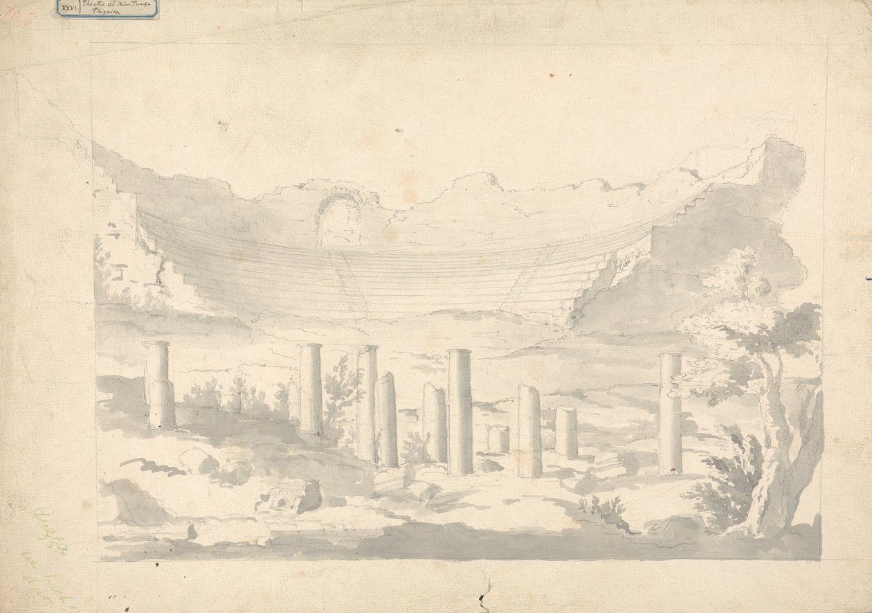 XIVI Theatre at Ain Tunga Thignica by James Bruce