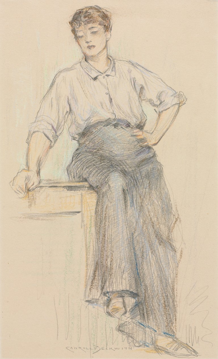 The Toiler by James Carroll Beckwith