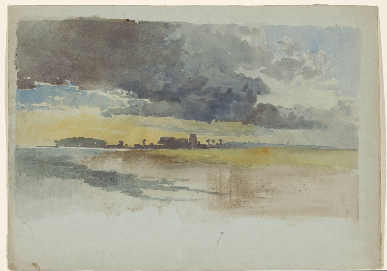 View of Gillingham Church, Kent by James Chisholm Gooden
