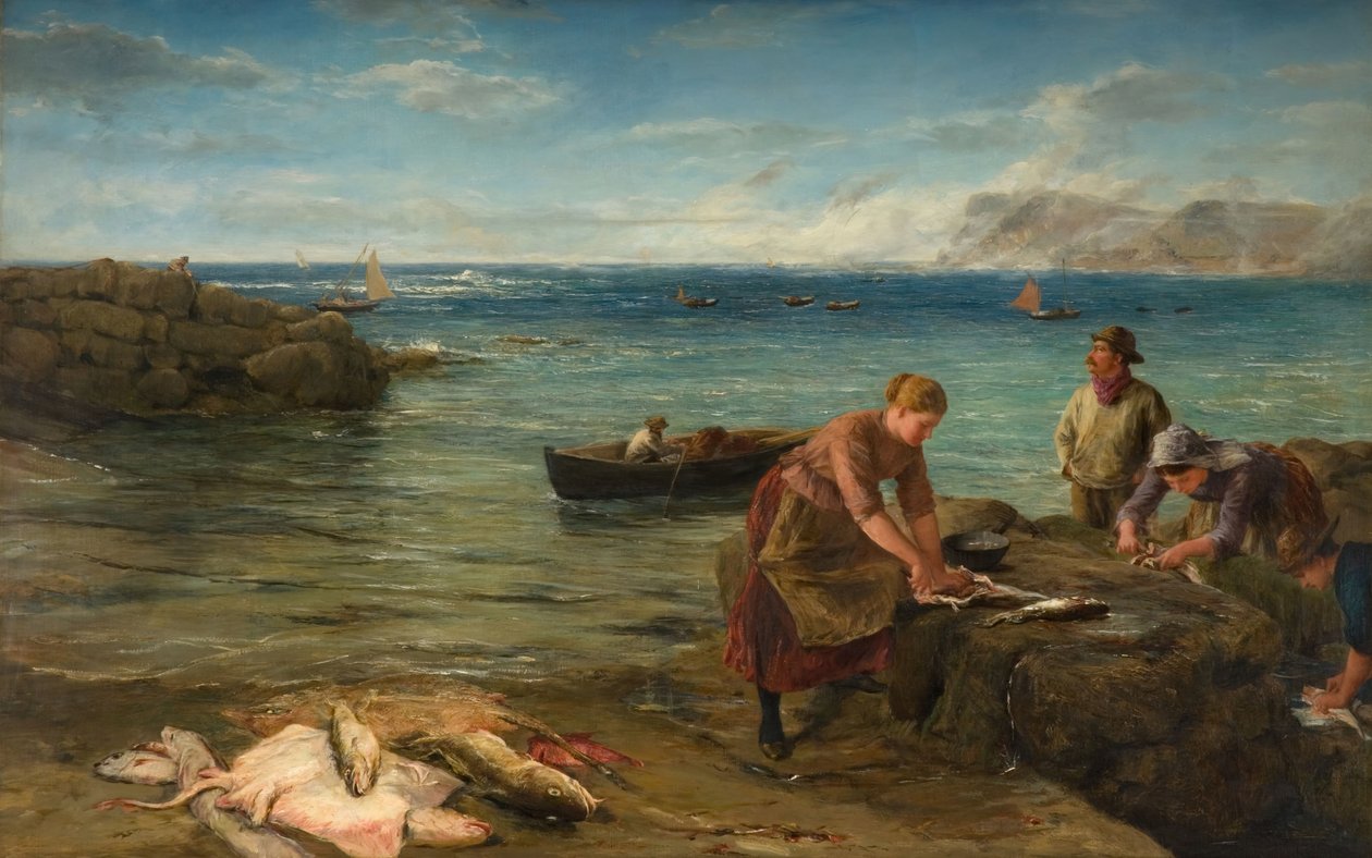 Breakfasts For The Porth by James Clarke Hook