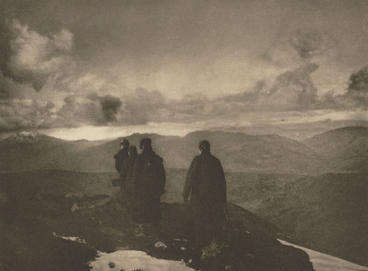 The Dark Mountains by James Craig Annan