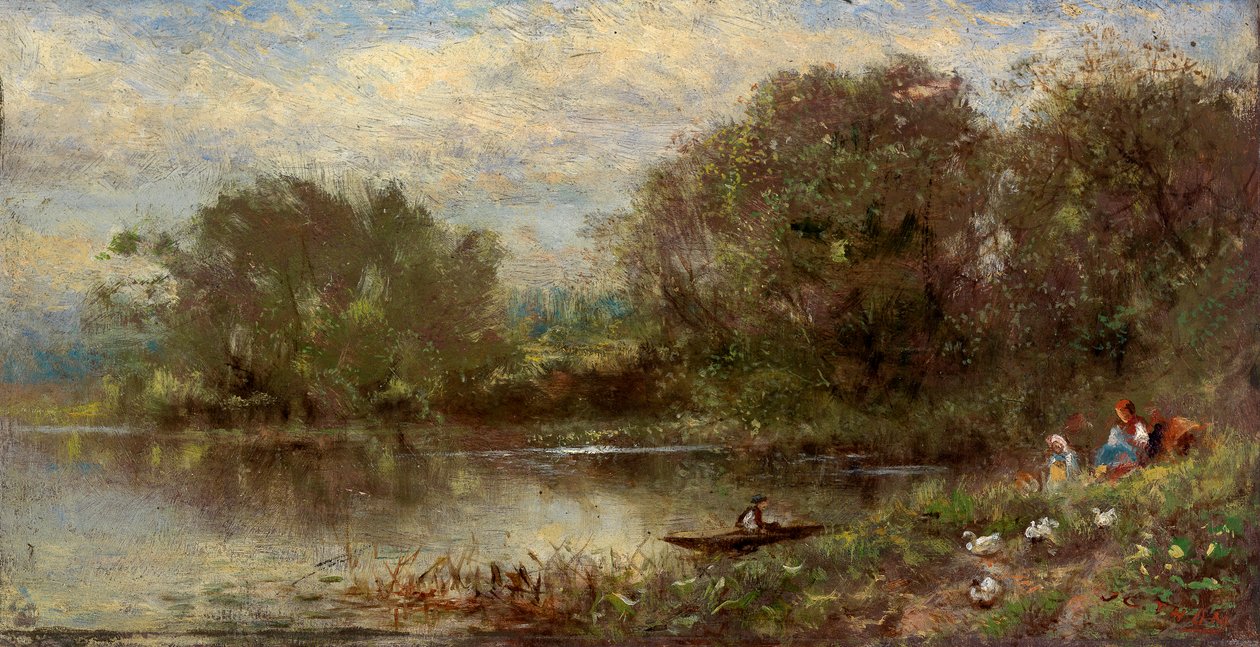 Landscape Called The Acorn, 19th century by James Crawford Thom