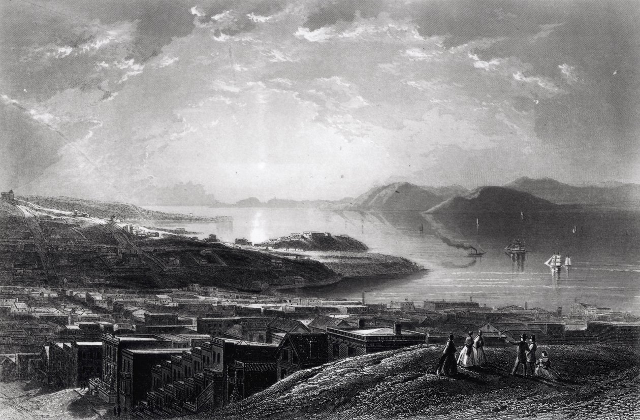 Golden Gate, from Telegraph Hill, from 