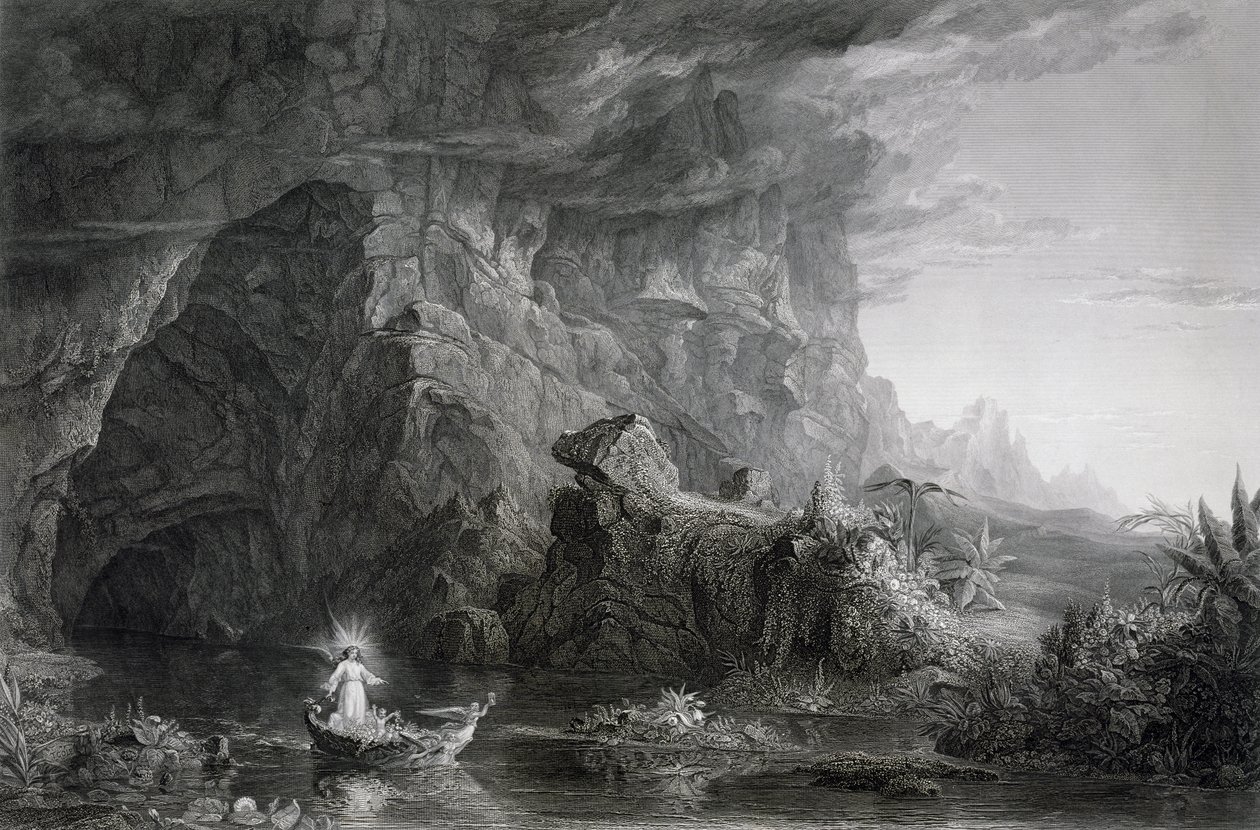 The Voyage of Life: Childhood, c. 1855 by James David Smillie