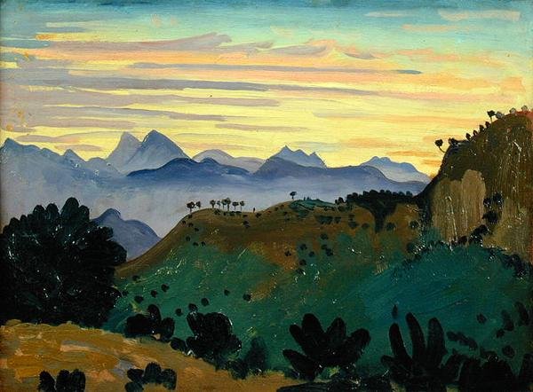 Sunset, Sierra da Ronda by James Dickson Innes
