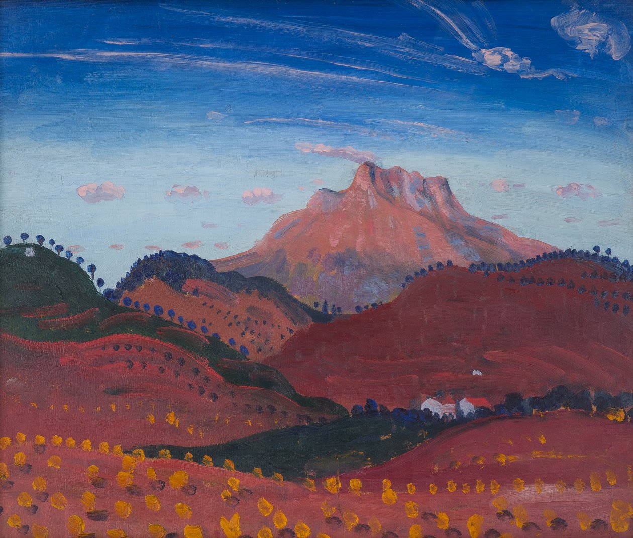 Tour Madeloc, 1913 by James Dickson Innes
