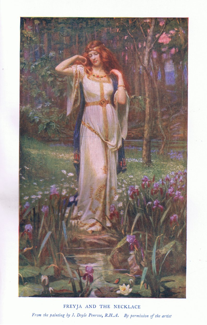 Freyja and the Necklace by James Doyle Penrose