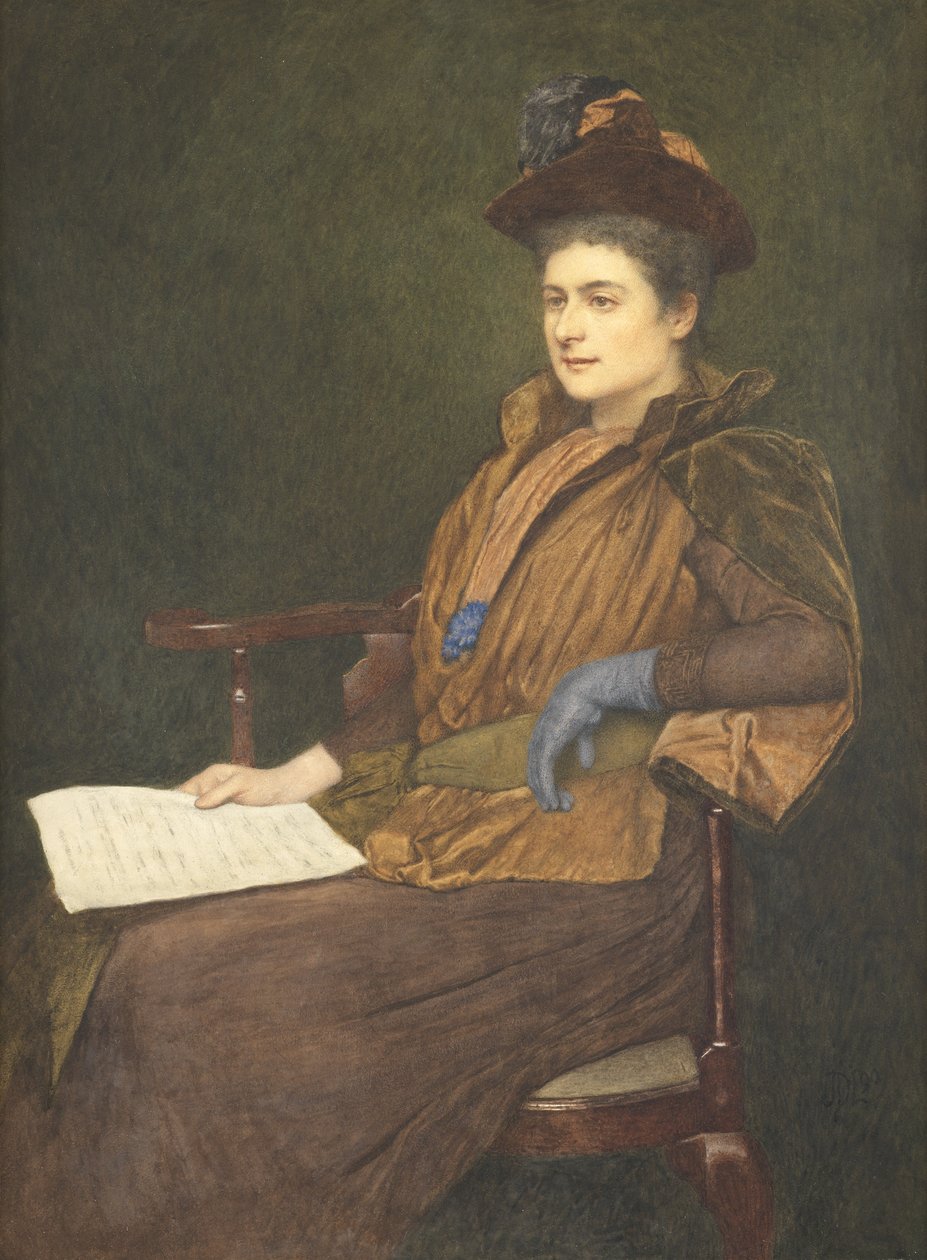 Miss Agnes Ashbee by James Dromgole Linton