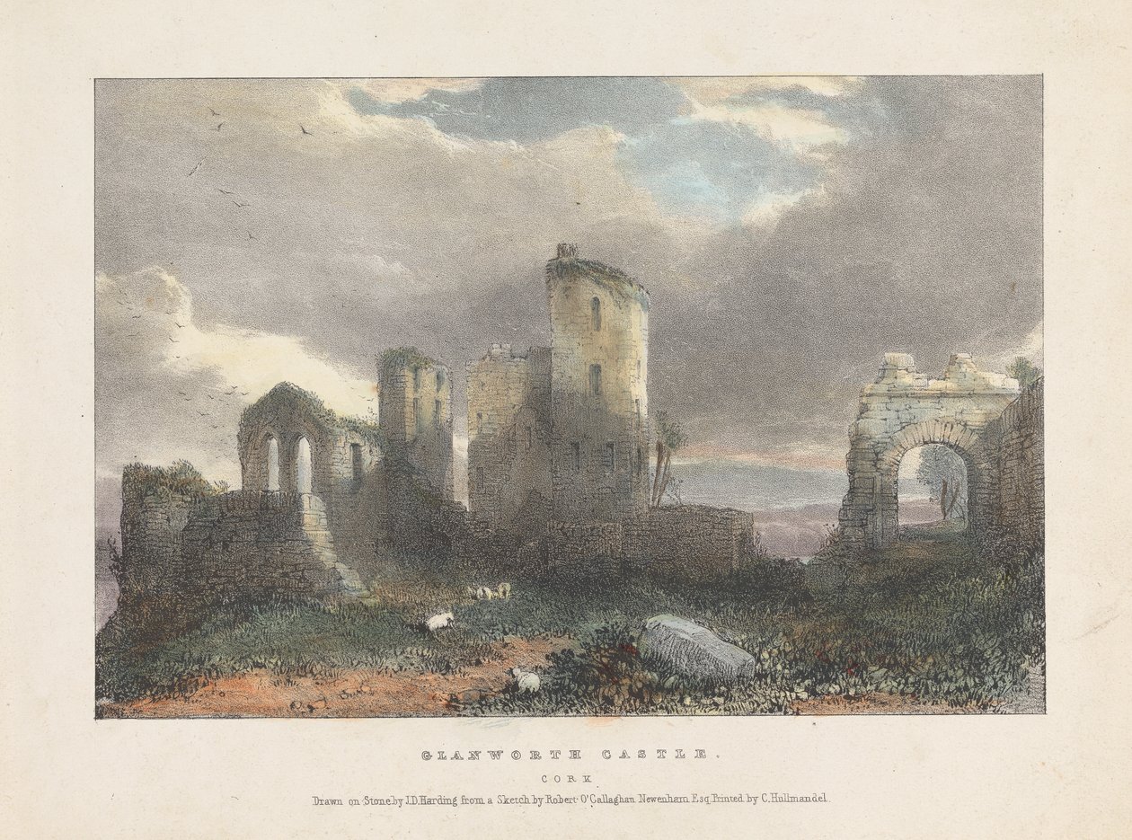 Glanworth Castle by James Duffield Harding