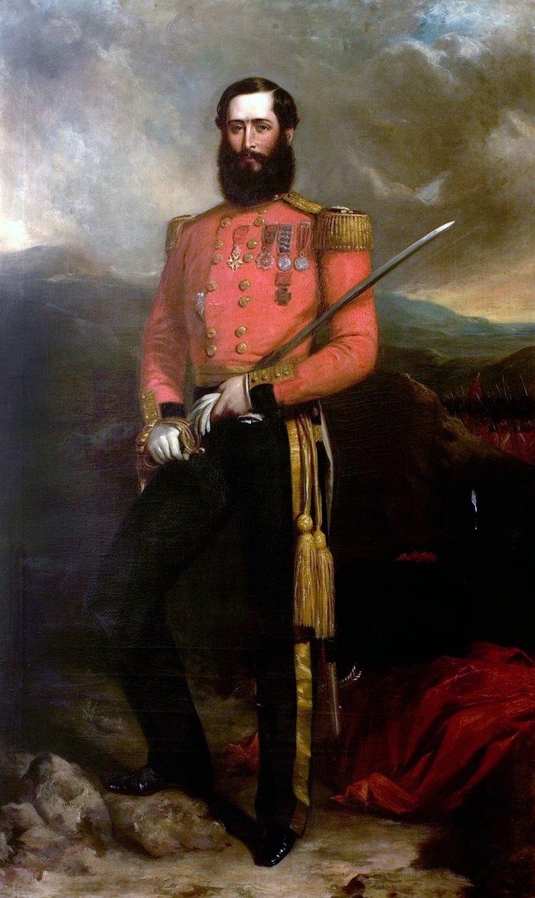 Colonel Gerard Littlehales Goodlake, Coldstream Guards, 1857 by James Edgell Collins
