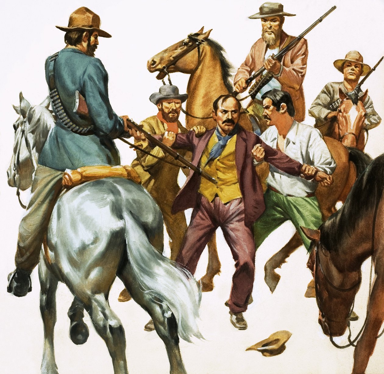 Captain Jameson Being Arrested by James Edwin McConnell